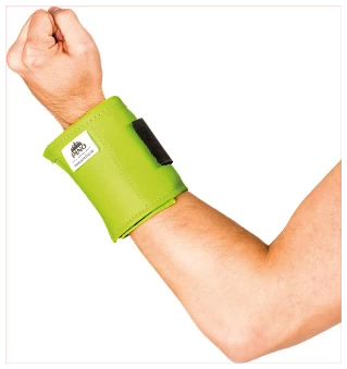 PINOFIT atsvari rokām/kājām 2 x 2.0 kg, laima zaļs