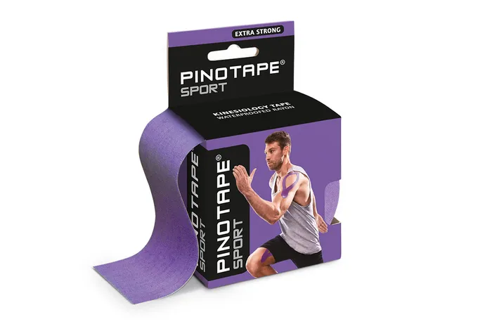 Kinezio violets sporta teips Pino 5m x 5cm