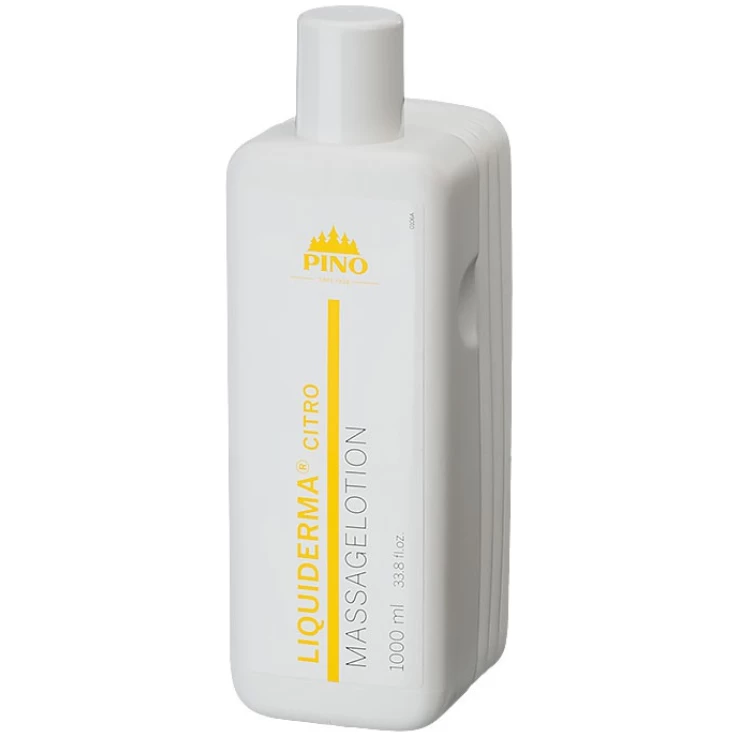 PINO LIQUIDERMA citronu masāžas losjons, 1000 ml.