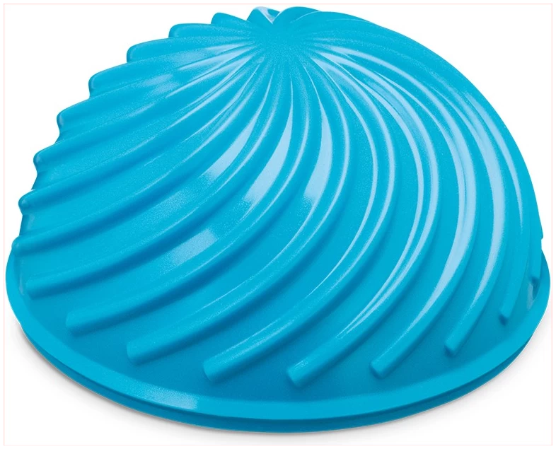 PINOFIT līdzsvara pusbumba viļnota 16 x 8.5 cm, zila