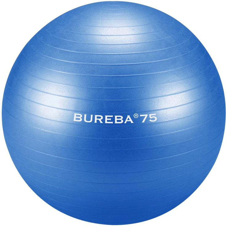 BUREBA vingrošanas bumba 75 cm, zila