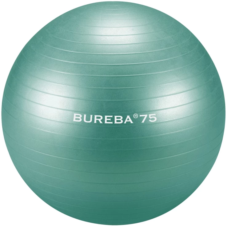 BUREBA vingrošanas bumba 75 cm, zaļa