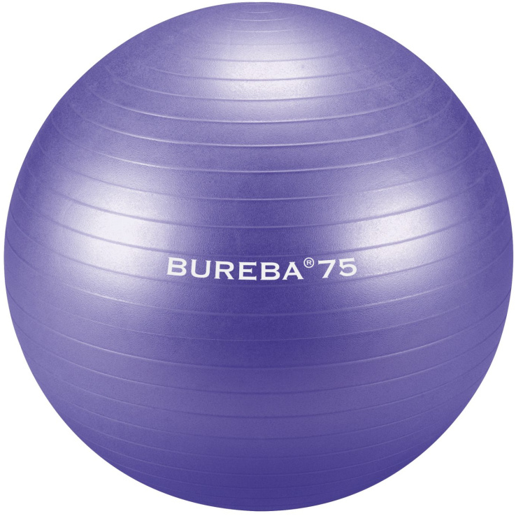BUREBA vingrošanas bumba 75 cm, violeta