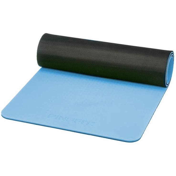 PINOFIT vingrošanas paklājs 180 x 60 x 10 mm, zils/melns