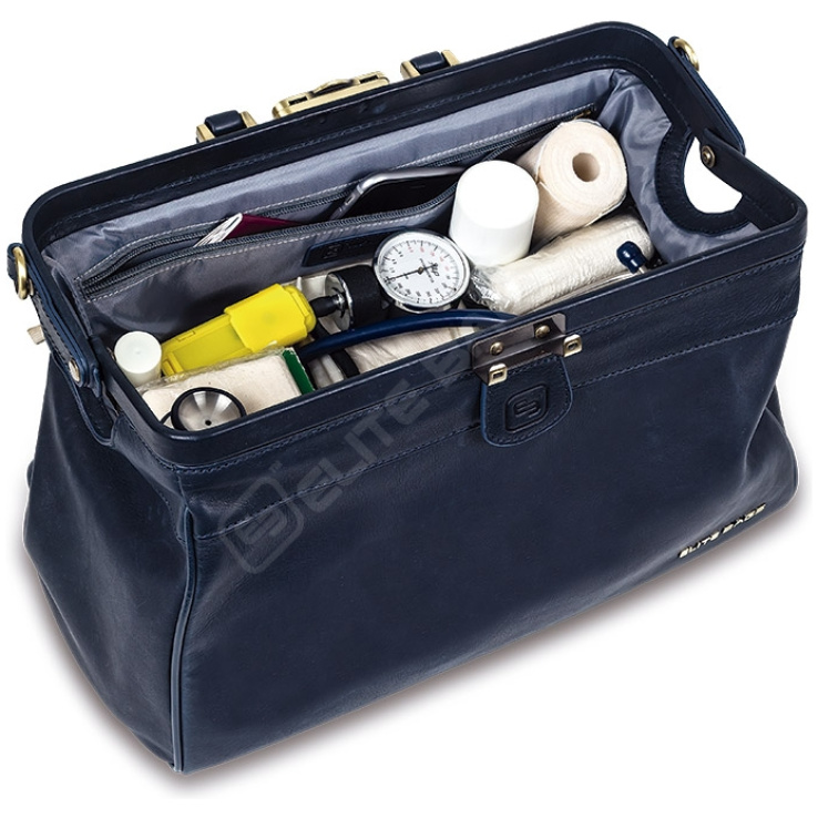 ELITE Bags klasiskā ārsta medicīnas soma, zila