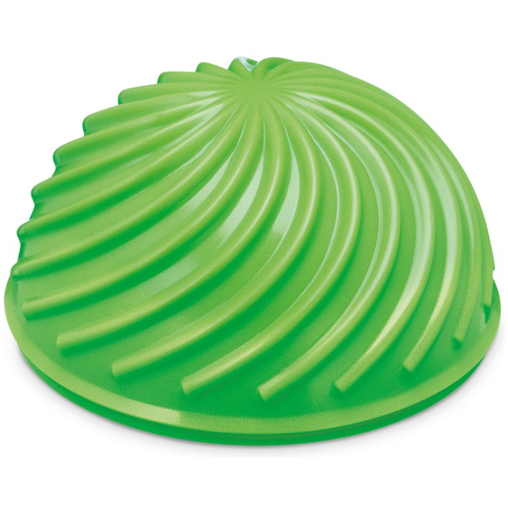 PINOFIT līdzsvara pusbumba viļnota 16 x 8.5 cm, laima zaļa