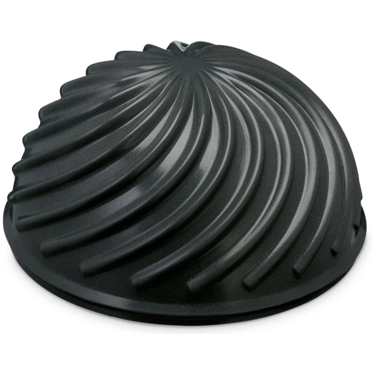 PINOFIT līdzsvara pusbumba viļnota 16 x 8.5 cm, melna