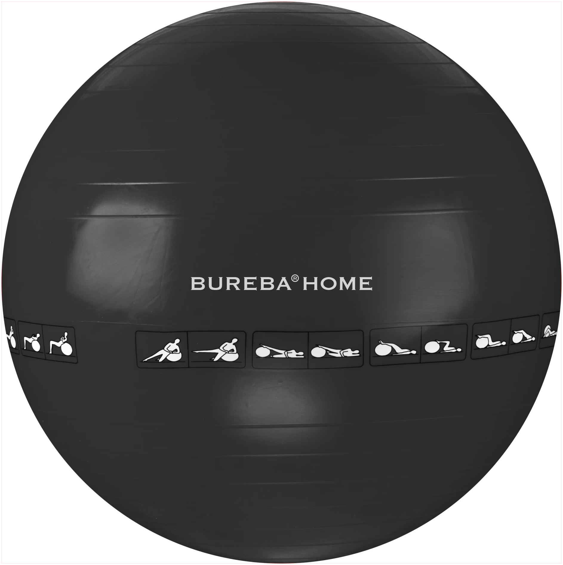 Trendy Bureba vingrošanas bumba d 65 cm melna
