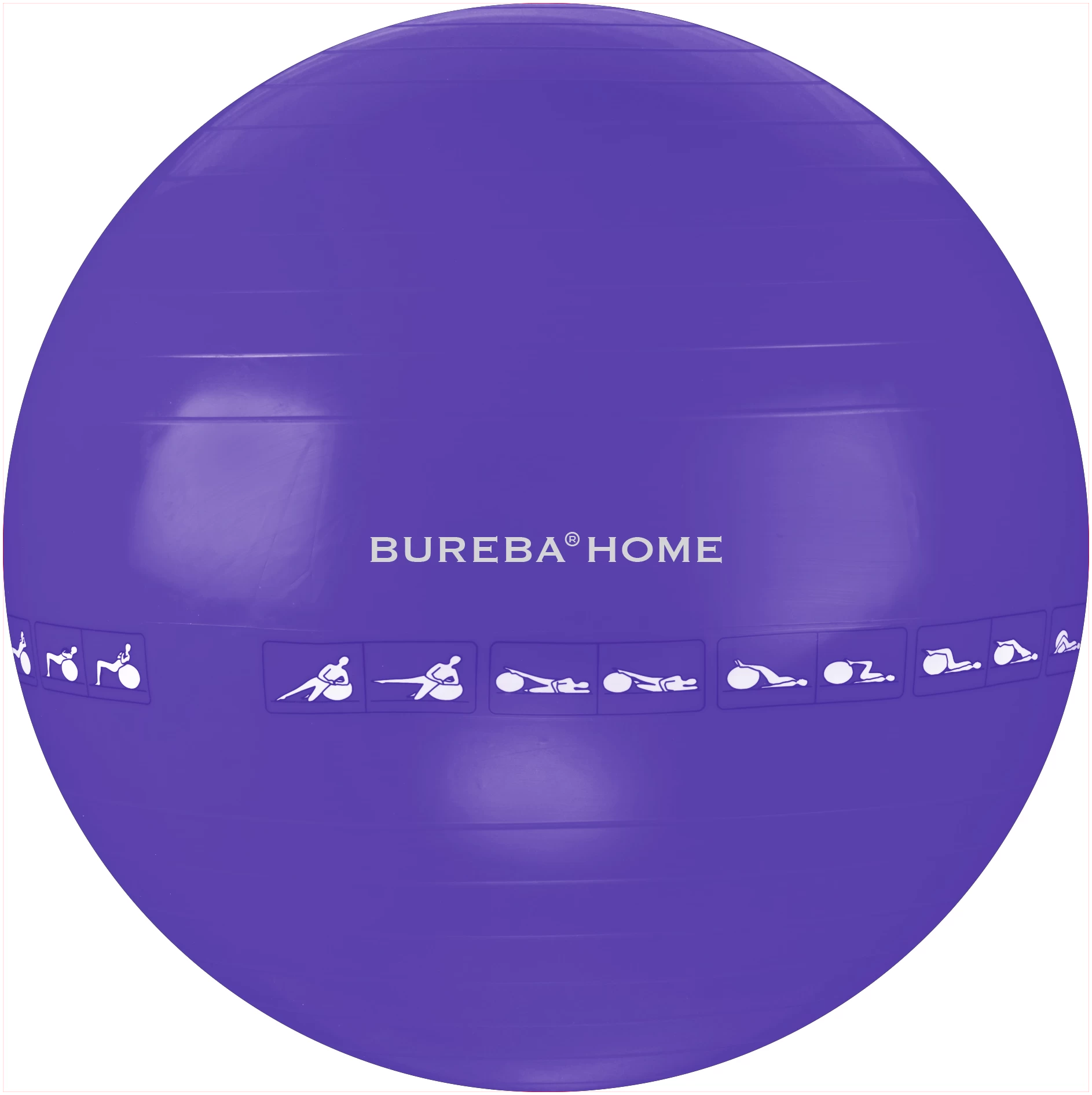 Trendy Bureba vingrošanas bumba d 65 cm violeta