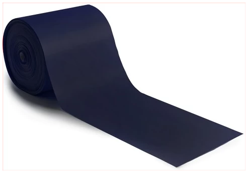 Trendy vingrošanas gumija 25 m, zila, pretestība 9,1 kg, biezums 0,55 mm