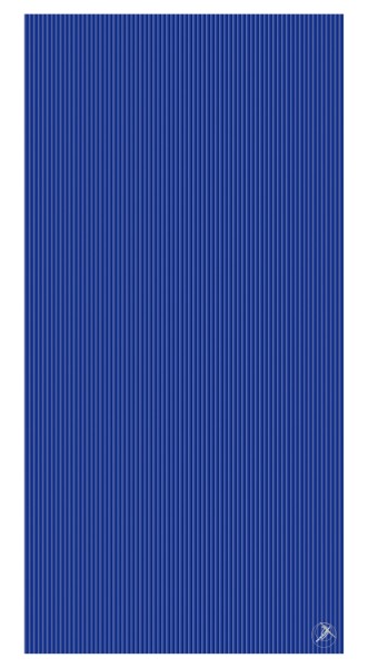 Trendy vingrošanas paklājs zils, 200 x 100, biezums 2,5 cm