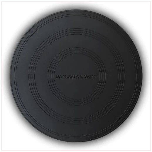 Trendy Bamusta Coxim XXL balansa spilvens, melns, d 60 cm