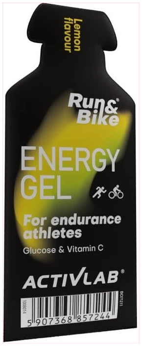 Run & Bike Enerģijas gēls 40g ar citrona garšu
