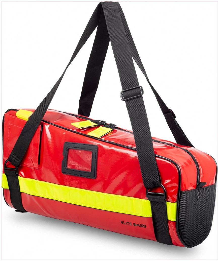 ELITE BAGS skābekļa balona pārnēsāšanas MINI cilindra soma, 1-3 L, sarkanais brezents