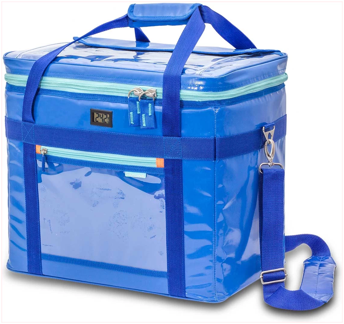 ELITE BAGS COOL'S, izotermiska soma paraugu transportēšanai, brezents, zila